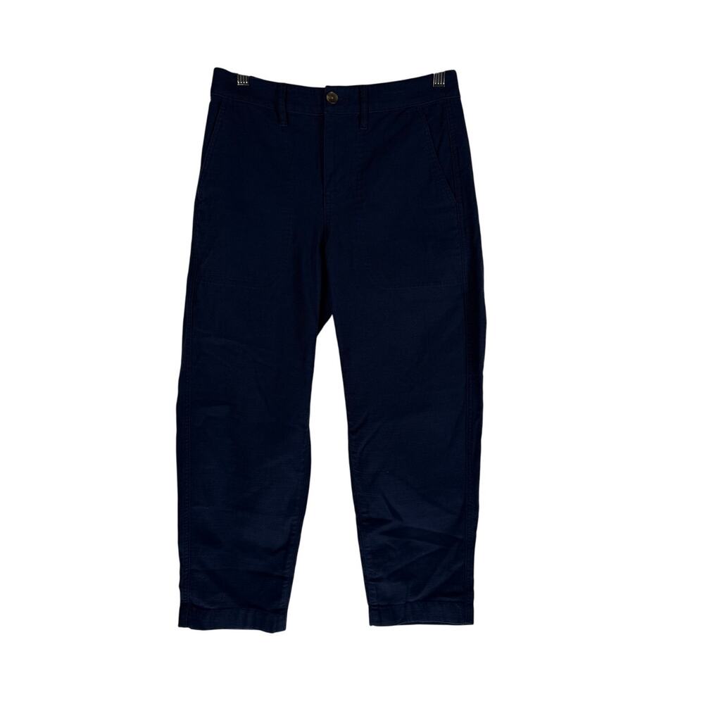 J.Crew Pants Women's 2P Cotton Camp Pant Navy Blue